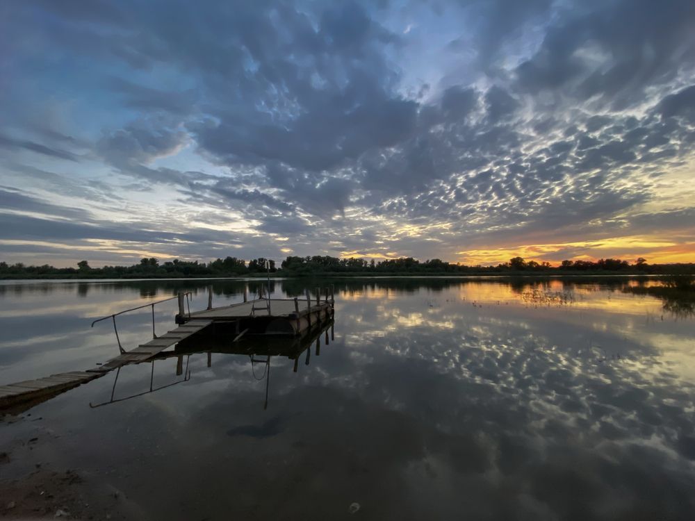 Закат на Ахтубе