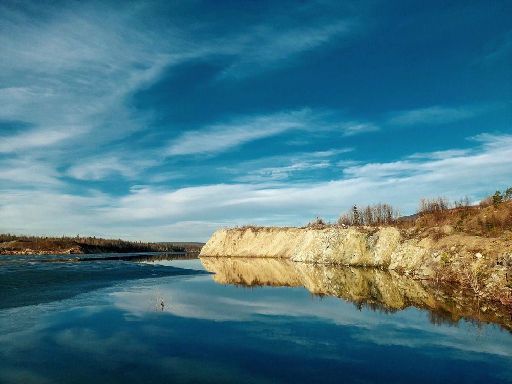 Озеро Кослюр в Мурманской области