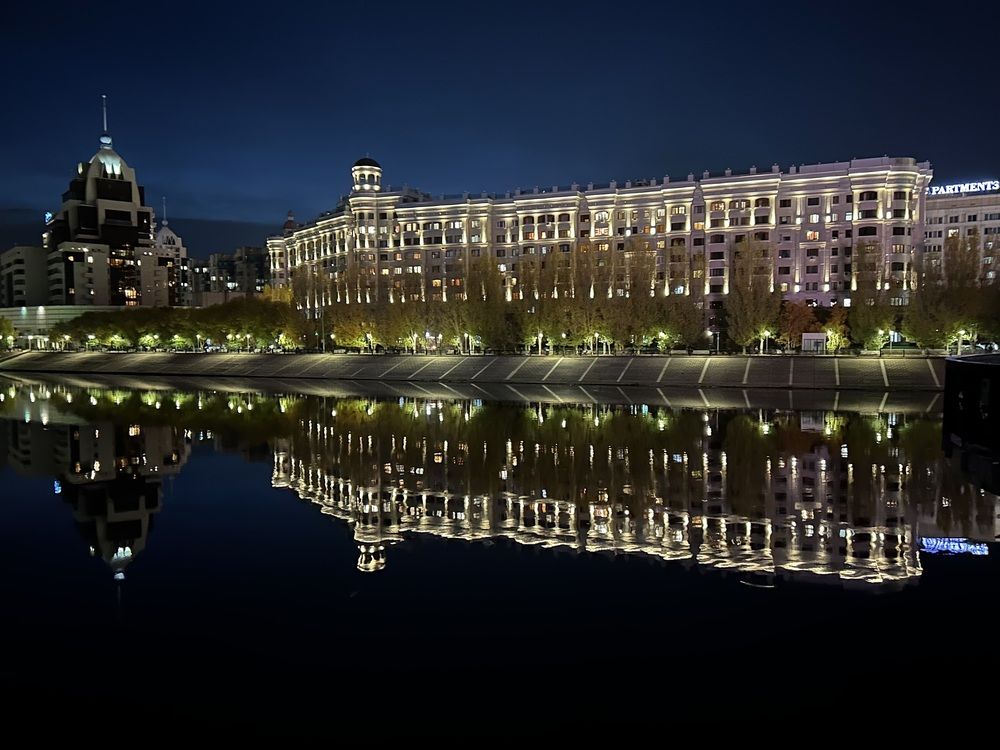 Вечерняя Астана (Night Astana)