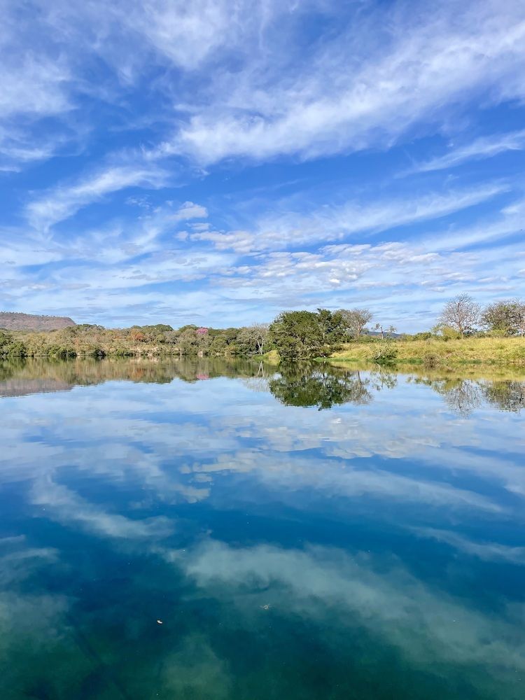 Natureza com reflexo