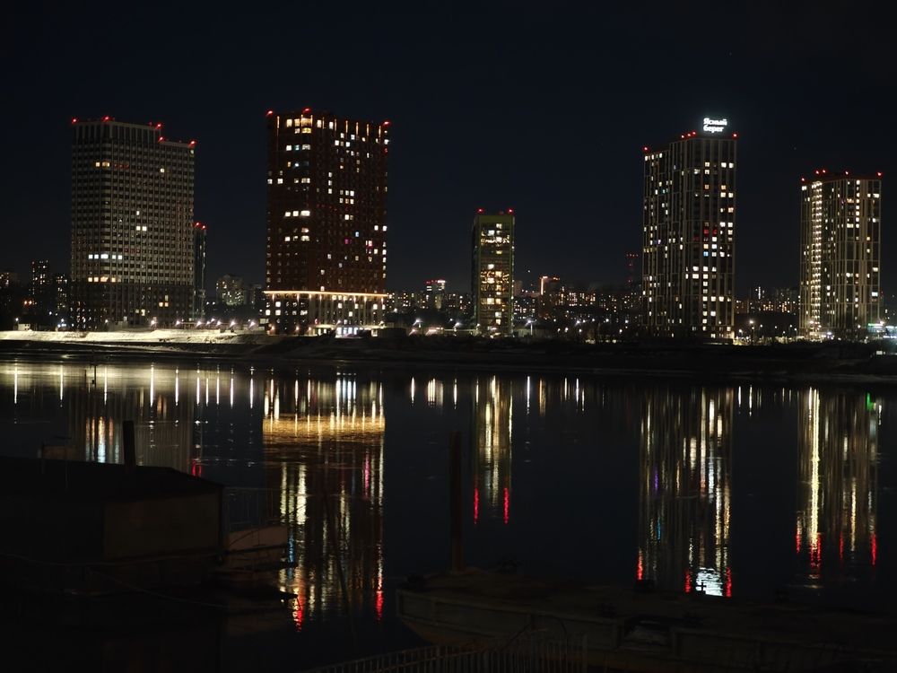 Ночной Новосибирск