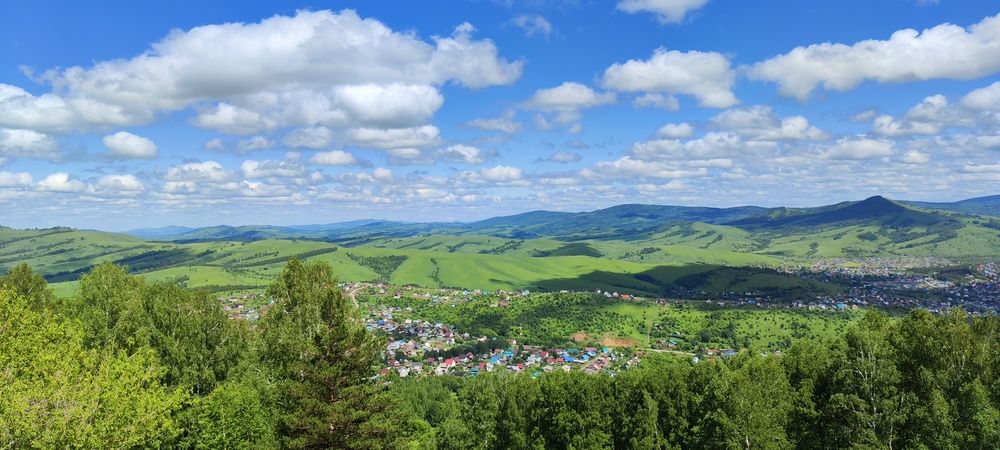 Горно-Алтайск со смотровой площадки