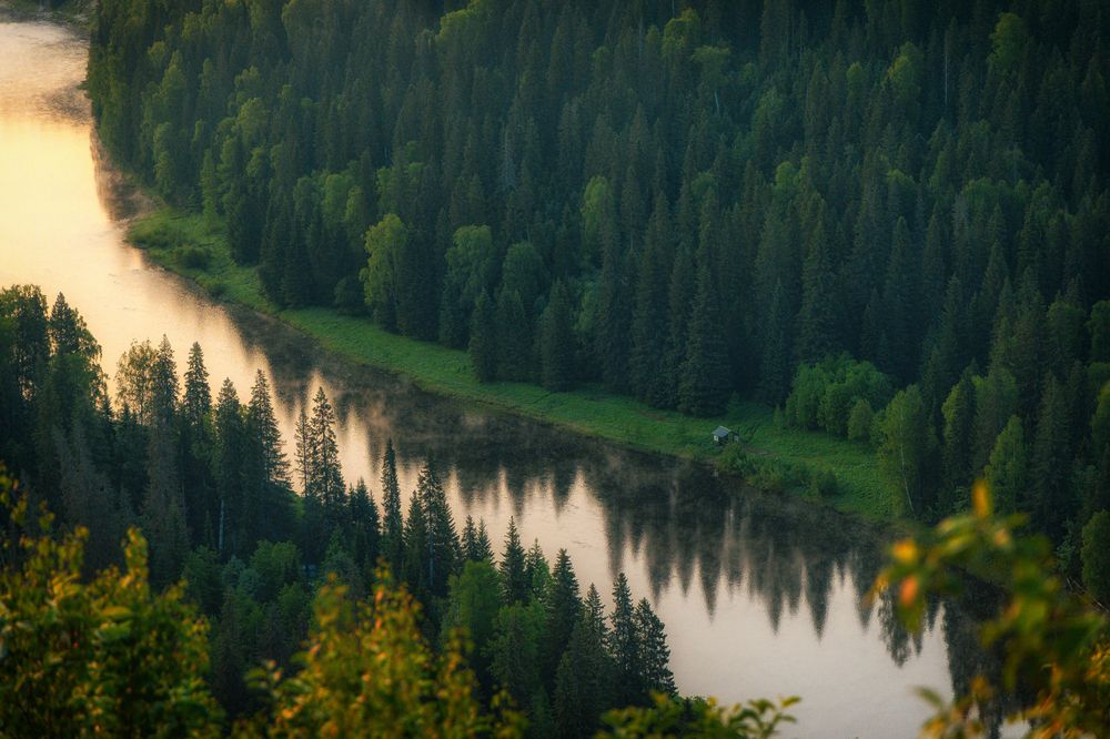 Река Усьва, Пермский край.