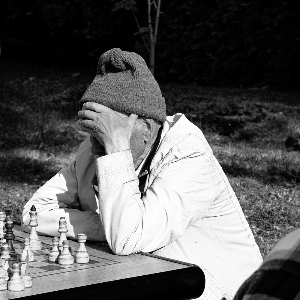 Старый шахматист