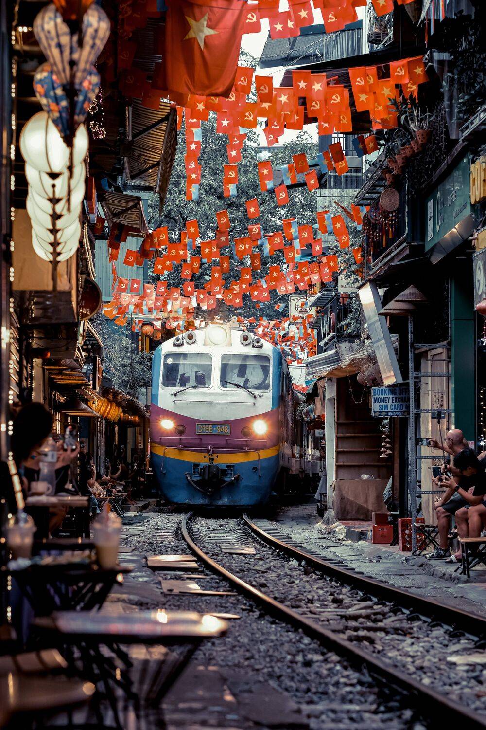 Street Train in Vietnam