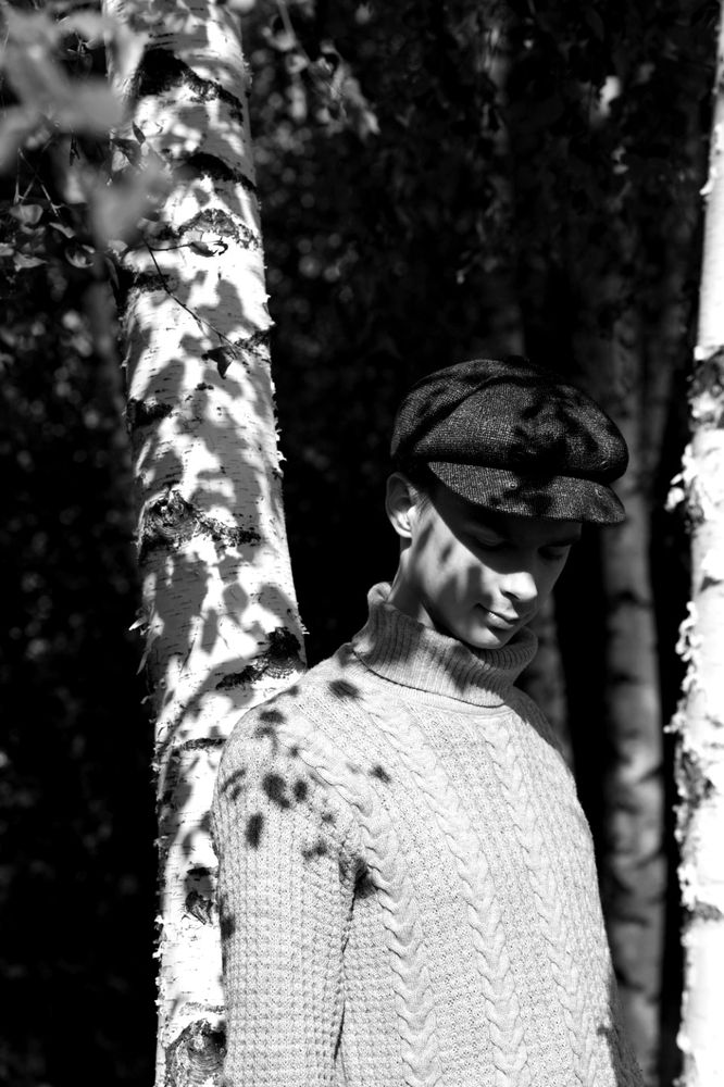 В тишине берез