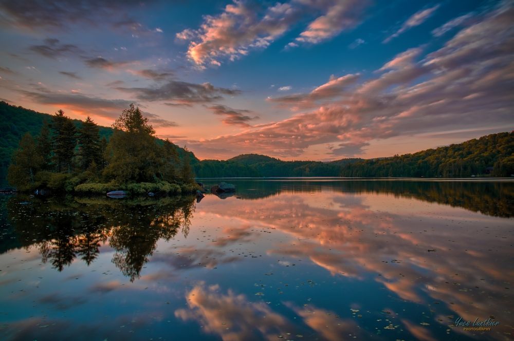 \"Cloudy Summer Sunrise\"