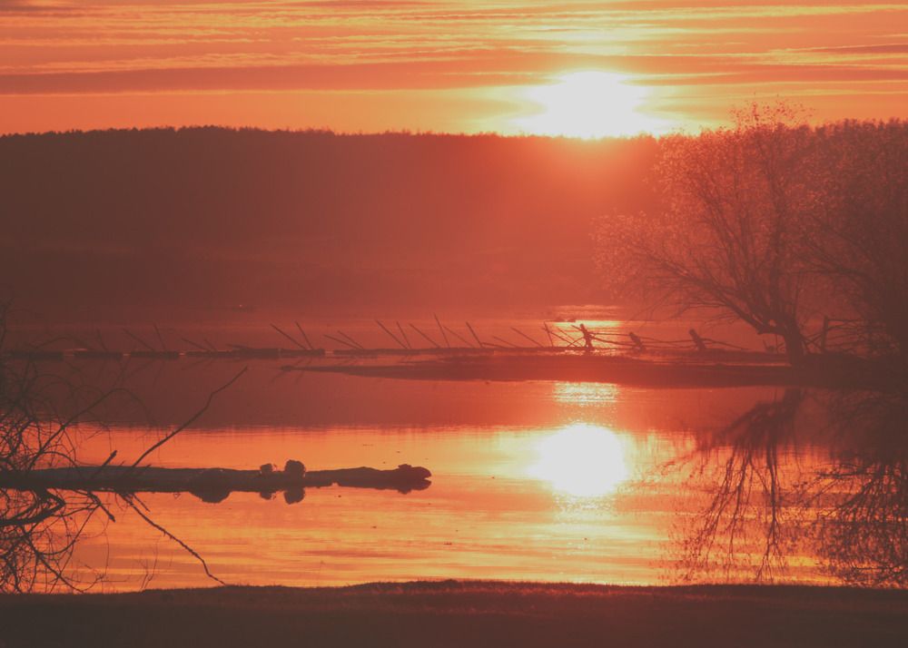 Золотой закат