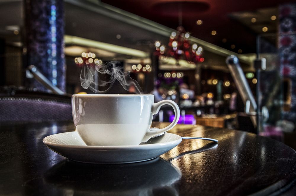 Утренний кофе.