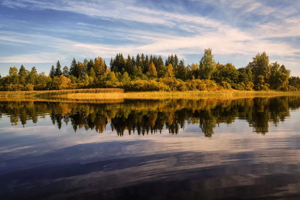 Осеннее зазеркалье.