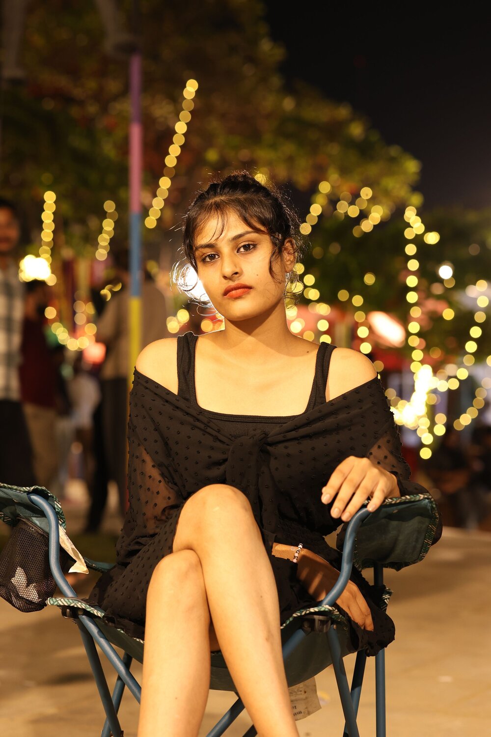 Girl in the street