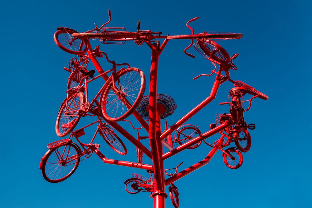 Велосипеды прилетели