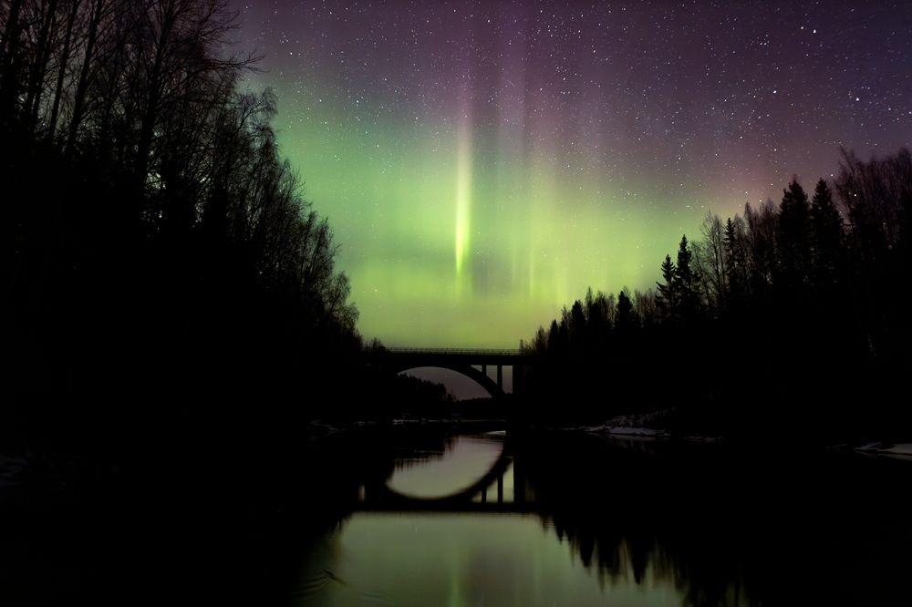 Chasing the Northern Lights. Karelia, March 26, 2025