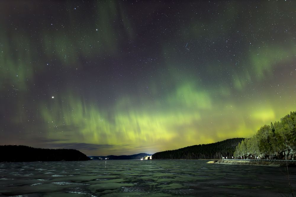 Chasing the Northern Lights. Karelia, March 26, 2025