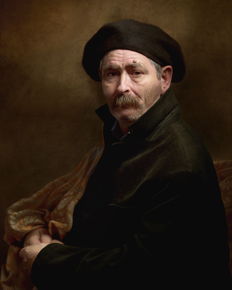 Оммаж картины Рембрандт Харменс ван Рейн