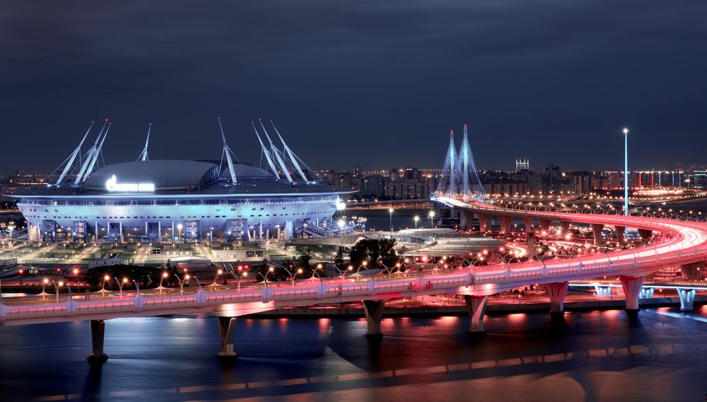 Стадион на орбите