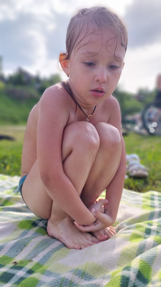 накупалась