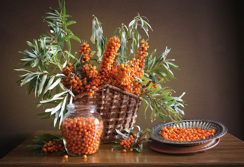 С облепихой.