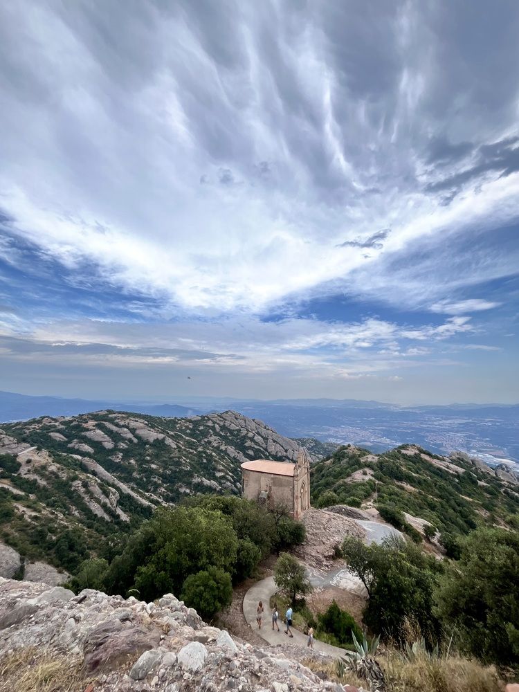 Облачный веер