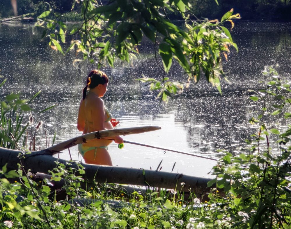 Рыбку ловлю для будущей дочки...