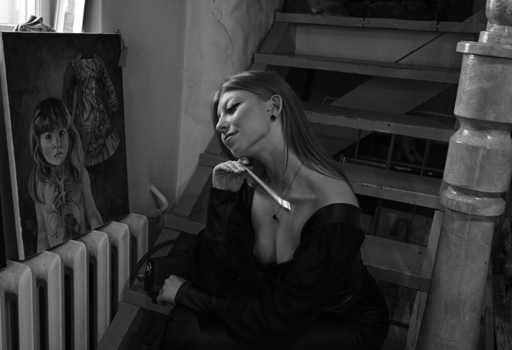 Портрет./В мастерской жудожника/