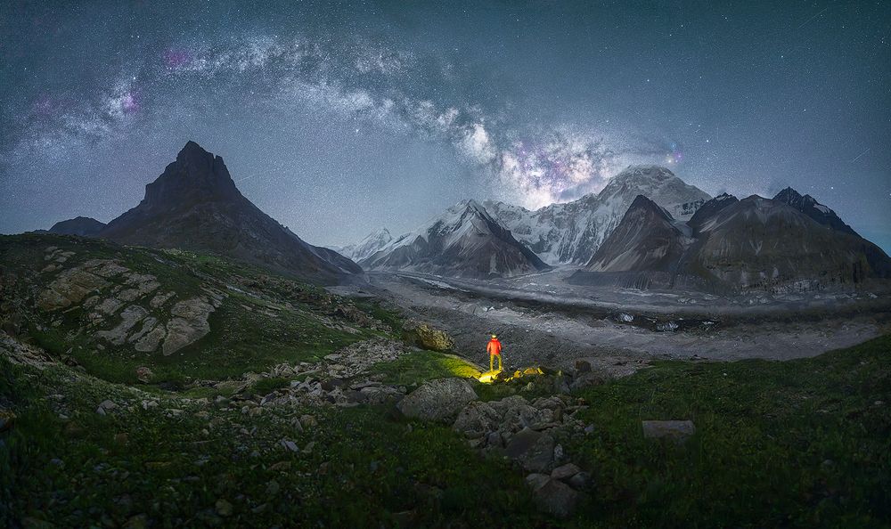Starry night in Muzart