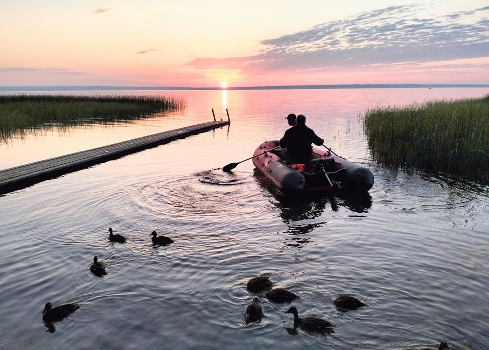 Радость... На рыбалку