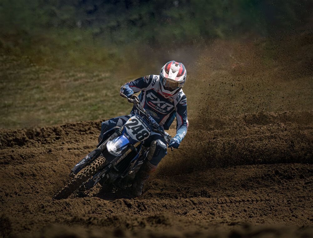 Overtaking on a curve