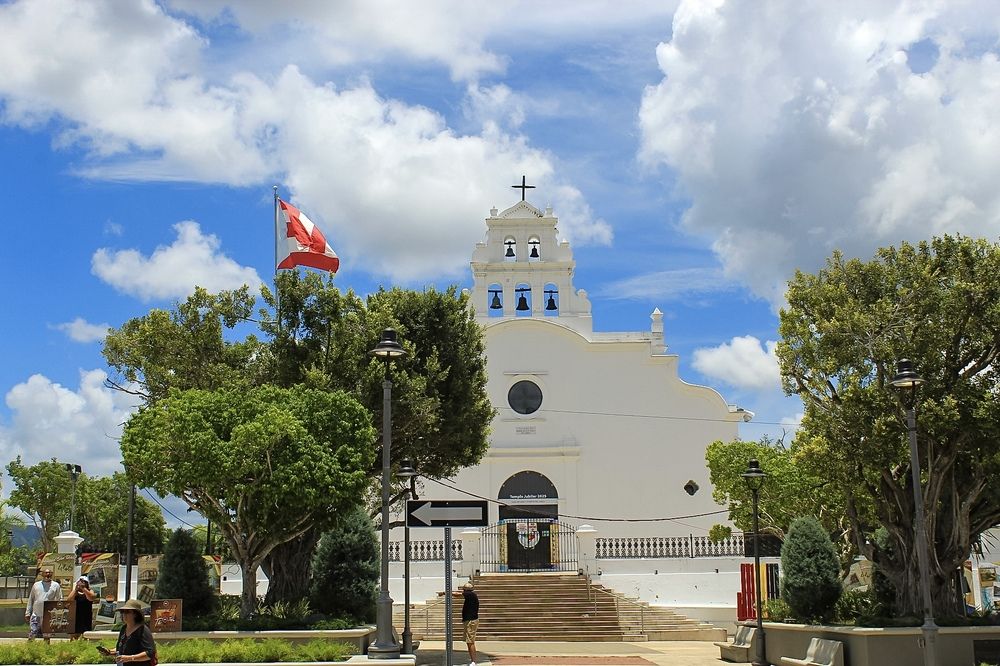 Church in Coamo, Puerto Rico