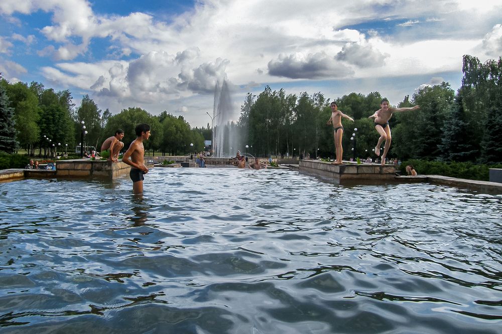 Жаркий день