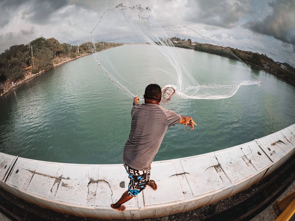 La danza de la atarraya