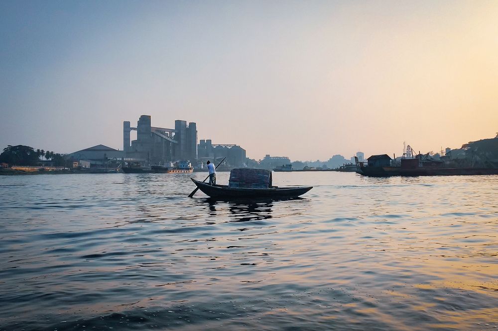 Journey through industrial waters