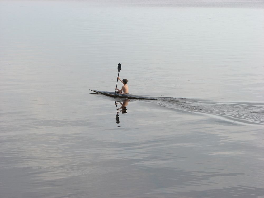 Одинокий странник. Но юный.