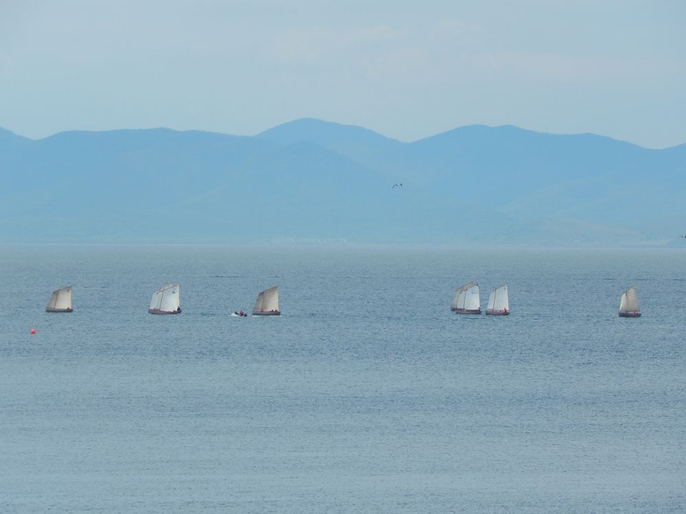 Парусная гонка.