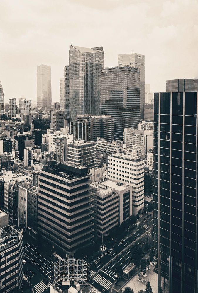 Небоскрёбы Токио