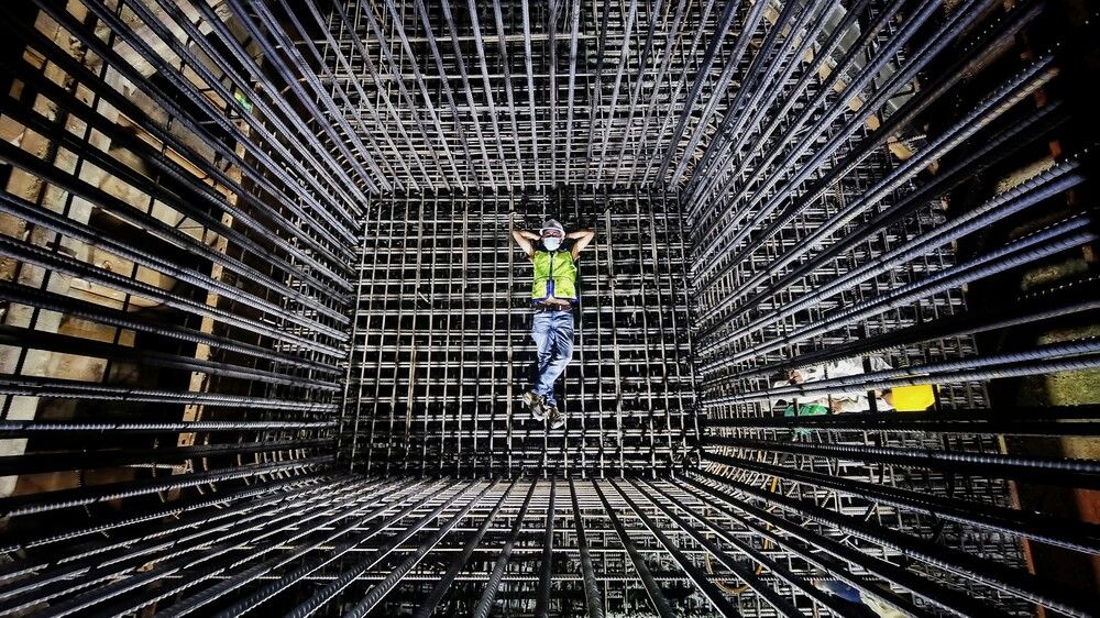 Engineer at Worksite - Tra Khuc 3 Bridge