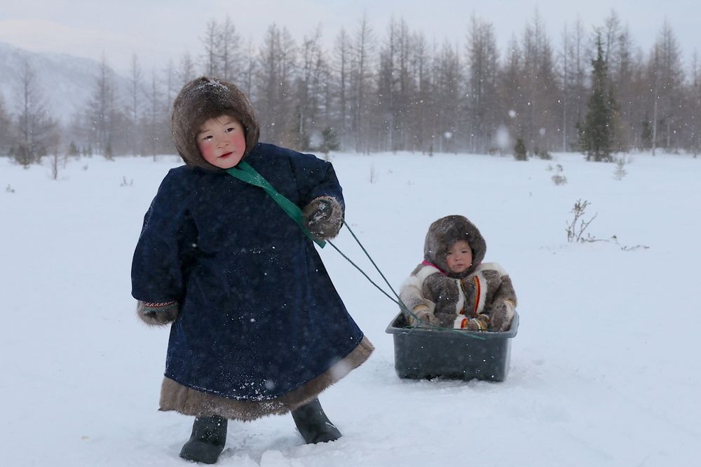 Дети оленевода