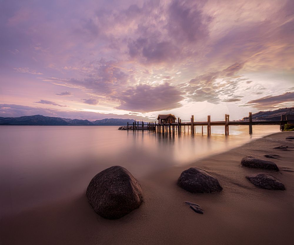 Stillness Between Light and Water