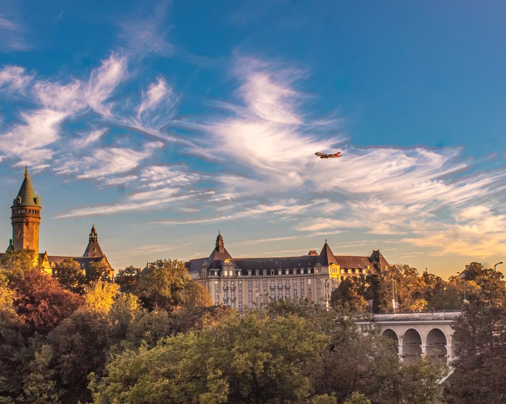 Luxembourg airplane
