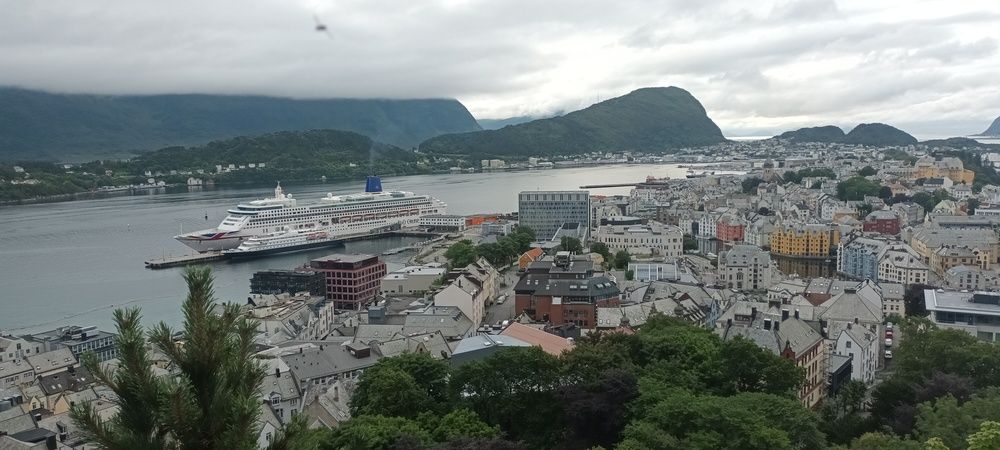 Олесунд-портовый город