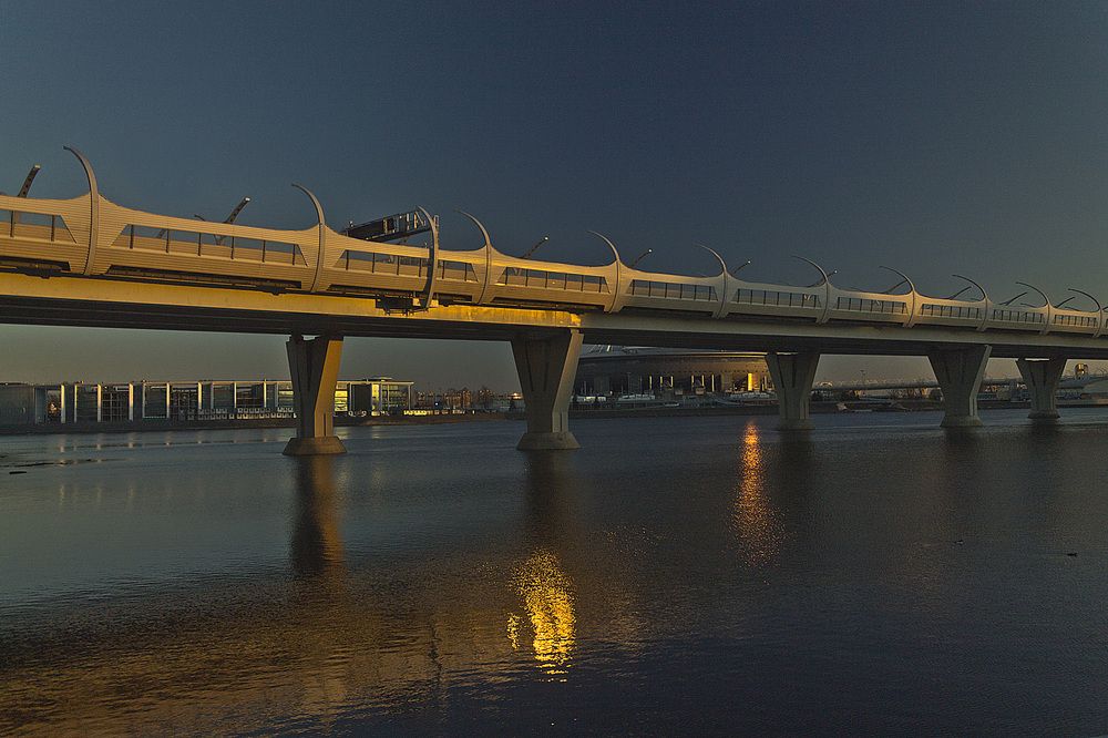 На закате...