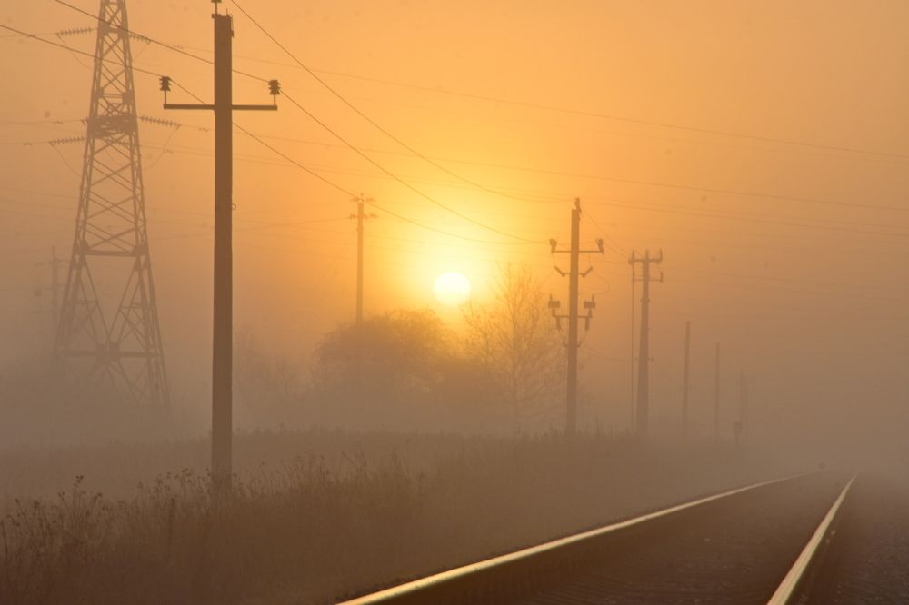 Утро осеннее.