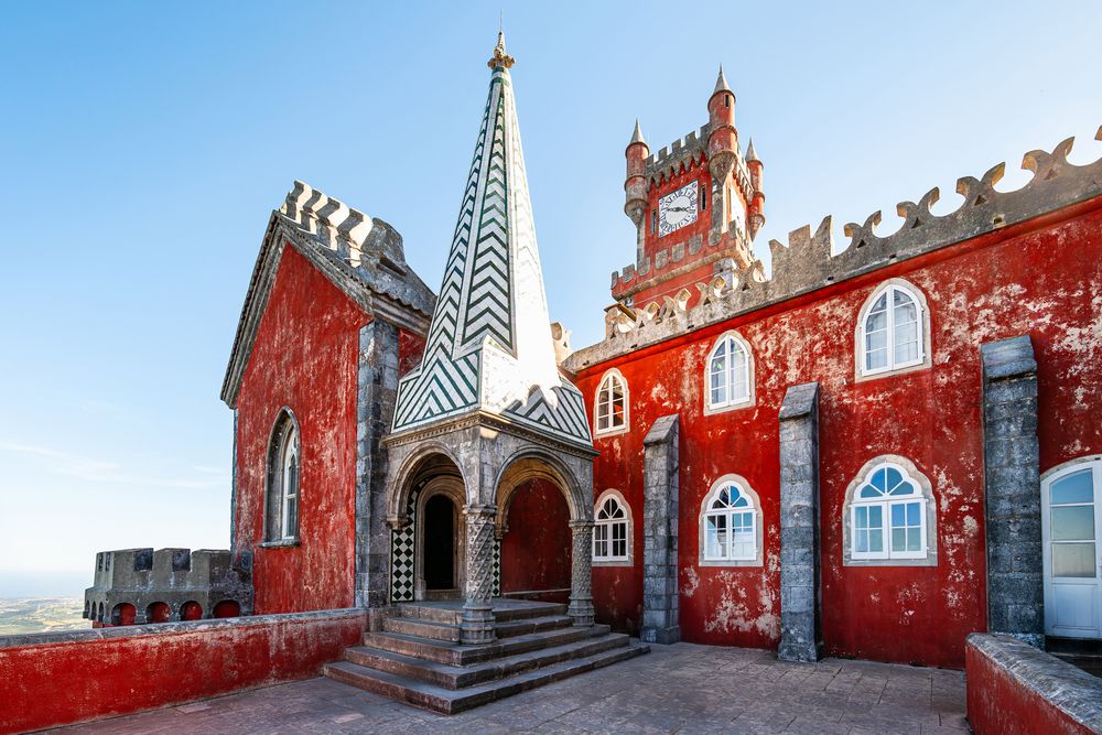 Pena Palace in Sintra, Portugal