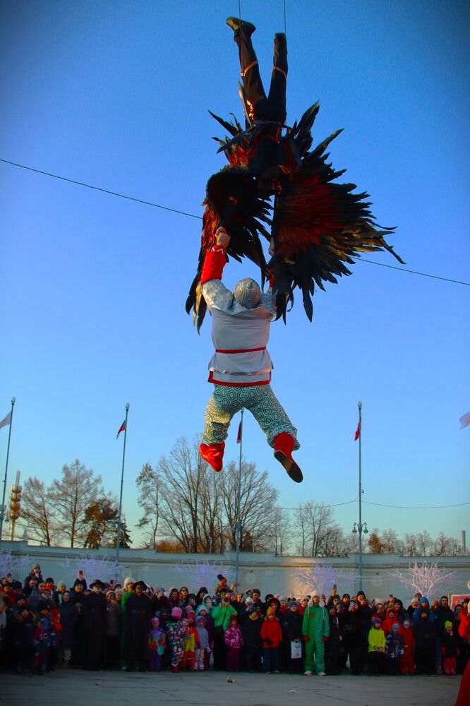 Богатырская наша сила!