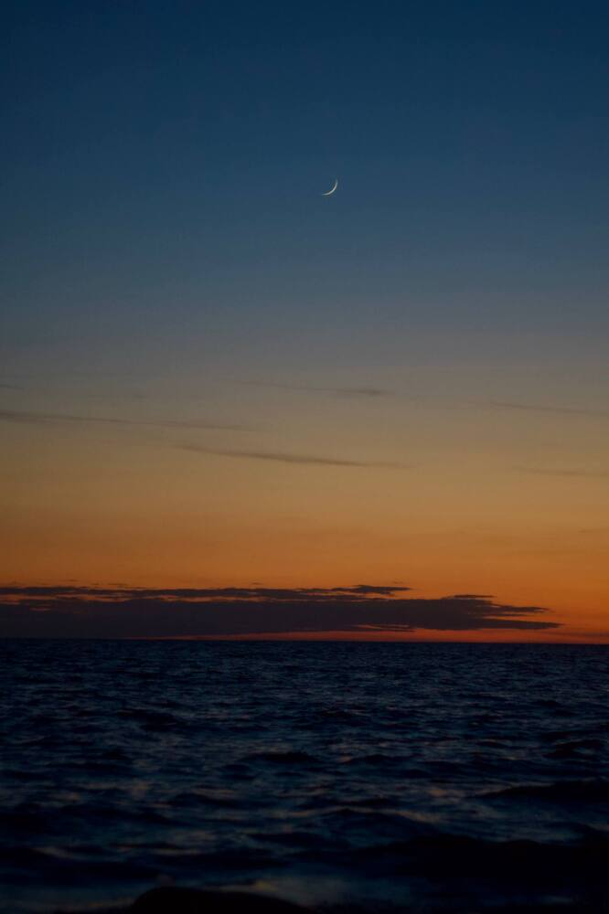 Закат над Ладогой