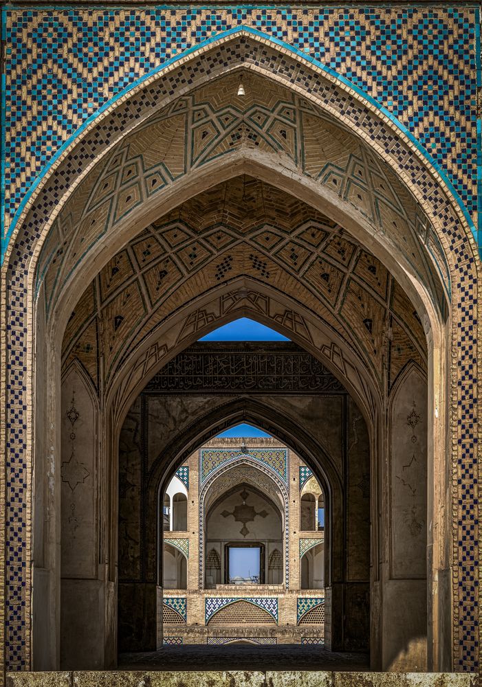 Agha bozorg mosque.kashan.iran