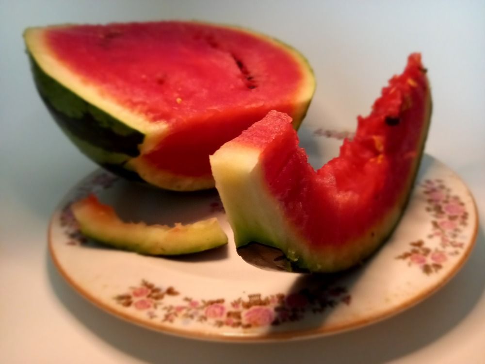 Половинка и долька.