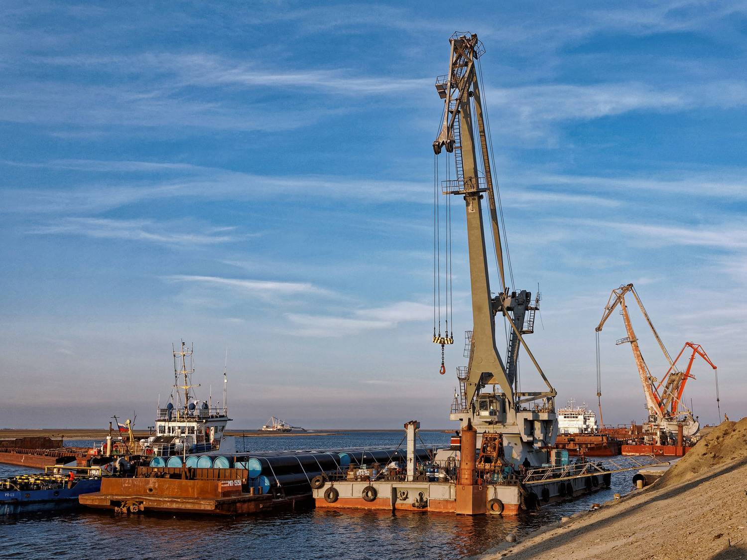 Плавающие краны