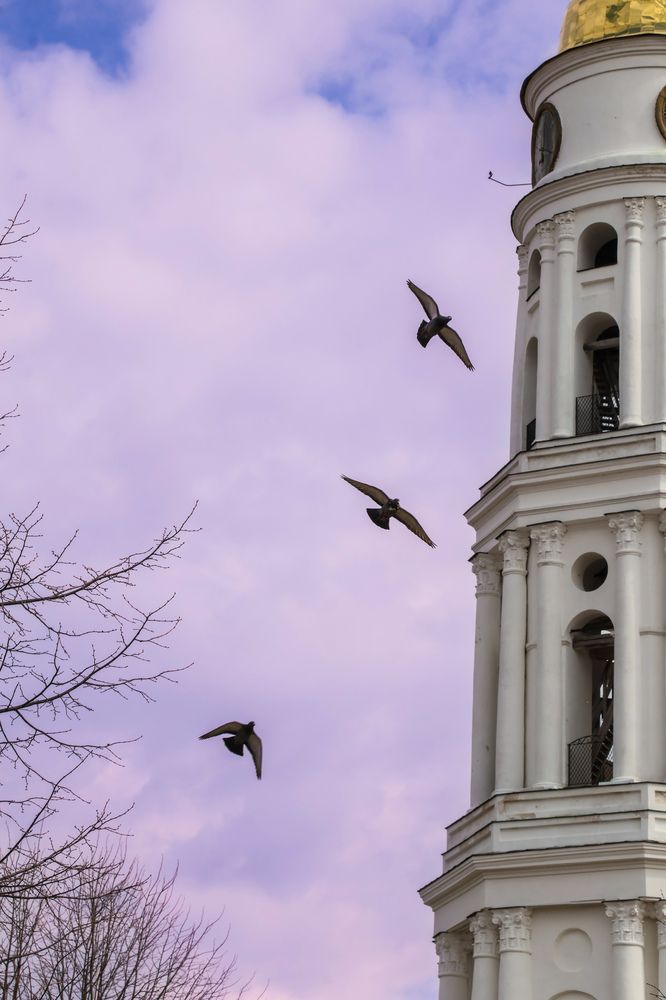 Три ангела на страже небесной обители