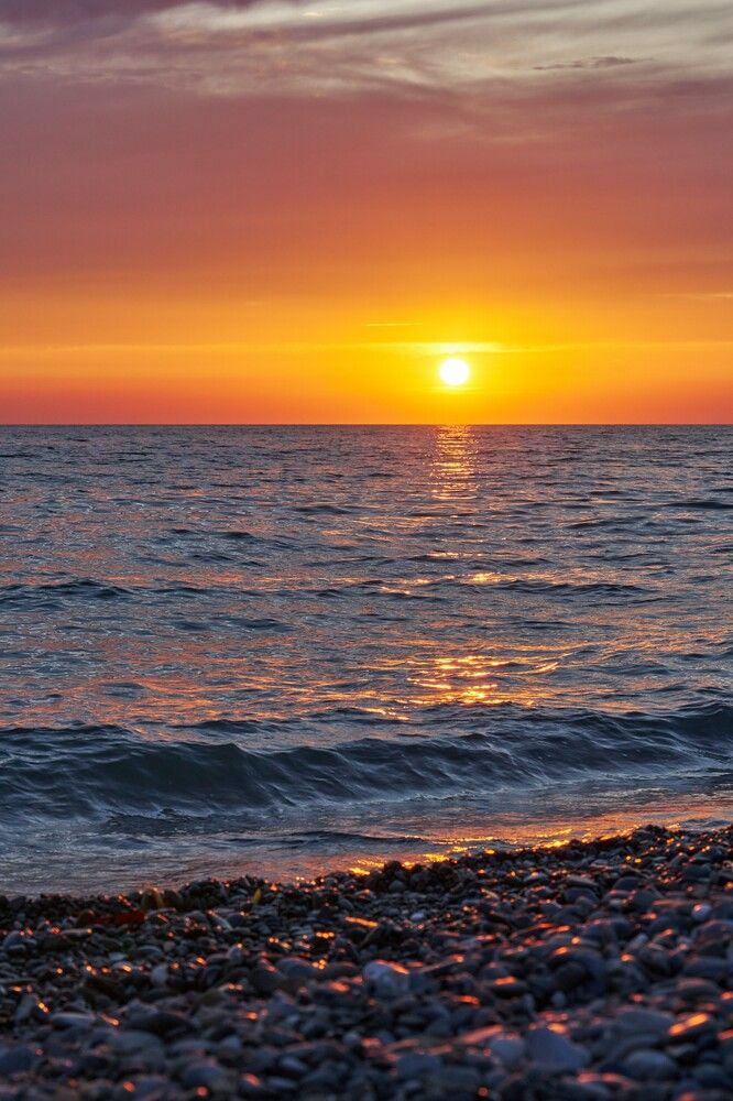 Морской закат